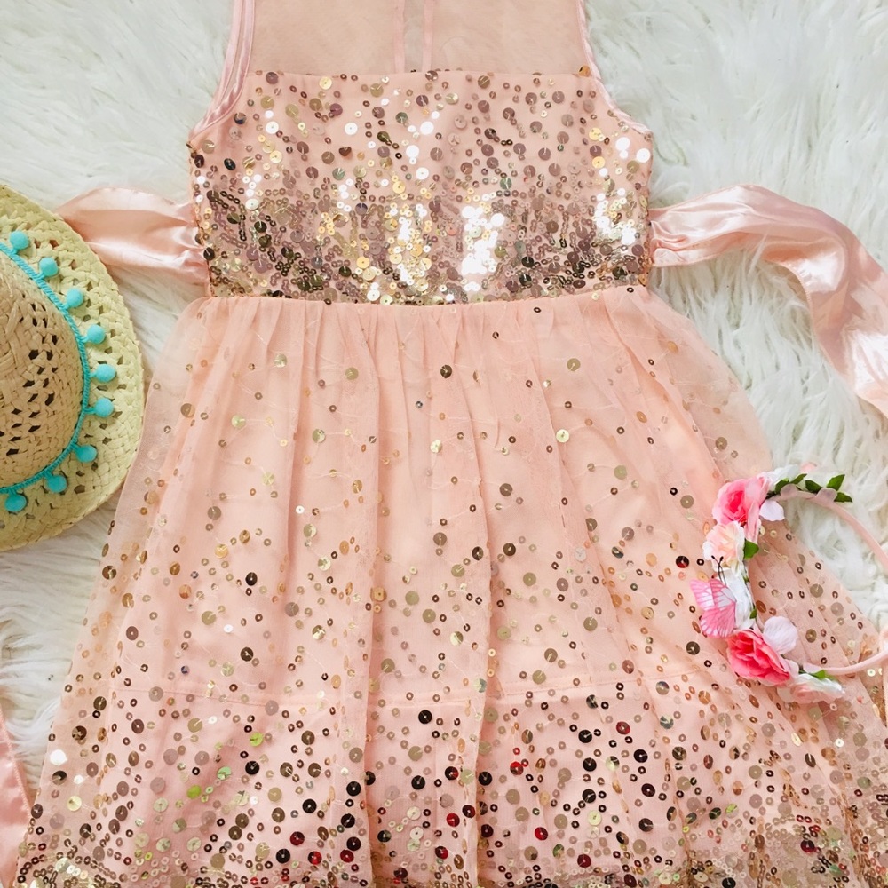 *Crystal Doll* Girls size 8 party dress